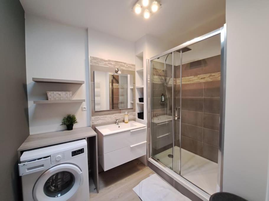 Manhattan, Appartement Calme Reims Esterno foto